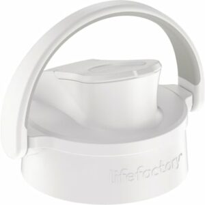 lifefactory Active Cap arctic white für Glasflaschen