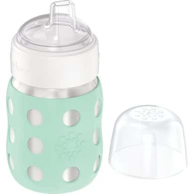 lifefactory Baby-Weithalsflasche 235 ml mit Soft Sippy Cap