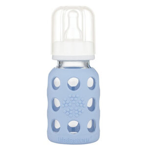 lifefactory Babyflasche aus Glas in blanket 120ml