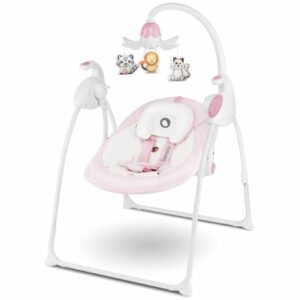 lionelo Babywippe Robin Pink