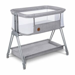 lionelo Beistellbett Luna Grey Concrete