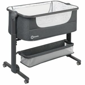 lionelo Beistellbett Timon Grey ohne Matratze