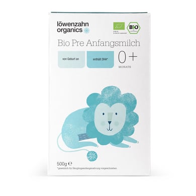 löwenzahn organics Anfangsnahrung Pre 500 g ab der Geburt