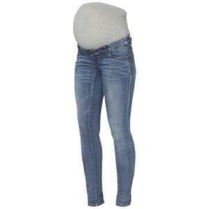 mama licious Umstandsjeans MLGOLDEN Light Blue Denim