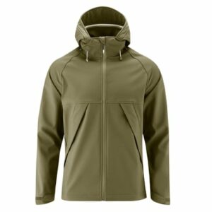 mamalila Softshell-Tragejacke für Männer Allrounder khaki