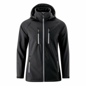 mamalila Softshell-Tragejacke für Männer Allrounder schwarz