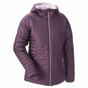 mamalila Stepp-Tragejacke Aubergine