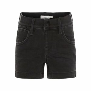 name it Girls Jeans Shorts Salli black denim