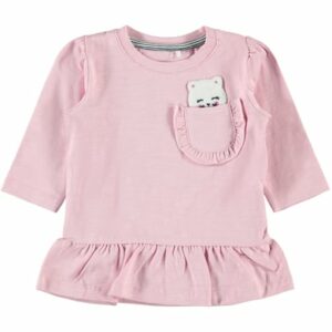 name it Girls Tunika Nbfbibbi pink nectar