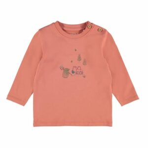 name it Langarmshirt NBMDISOLLE Apricot Brandy