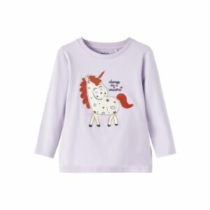 name it Langarmshirt Nmfsolvej Orchid Petral