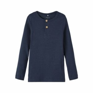 name it Langarmshirt Nmmkab Dark Sapphire