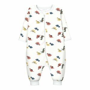name it Schlafoverall Dino Bright White