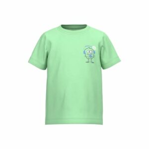 name it T-Shirt Nmmvelix Green Ash