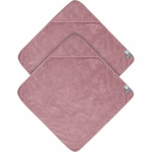 normani 2x Baby Wickeltücher aus Bio-Baumwolle Rosa