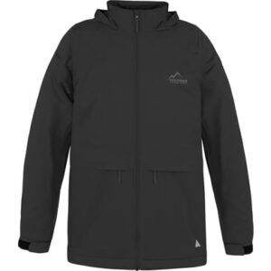 normani Kinder Regenjacke mit Fleecefutter Taunton Schwarz