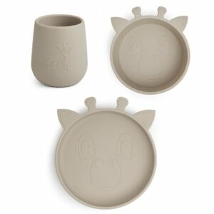 nuuroo Geschirrset Judi Giraffe 3er Set