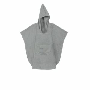 odenwälder Frottee-Badeponcho grey