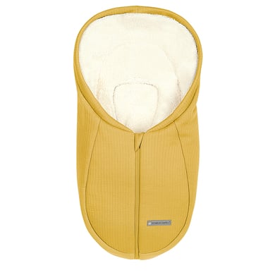 odenwälder Fußsäckchen BabyNest Sweat mustard