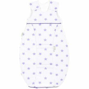 odenwälder Babynest Jerseyschlafsack airpoints stars soft violett