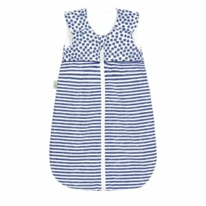 odenwälder Schlafsack Anni light stripes light denim 70 cm - 130 cm