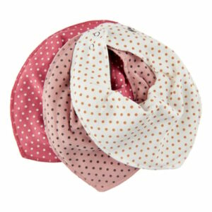 pippi Bandana 3er Pack Misty Rose