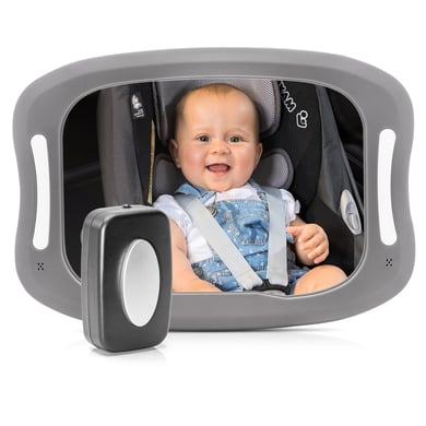 reer Auto-Sicherheitsspiegel BabyView LED mit Licht