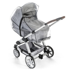 reer Regenschutz für Kombi-Kinderwagen RainCover Classic+