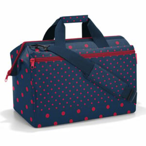 reisenthel® allrounder L pocket mixed dots red