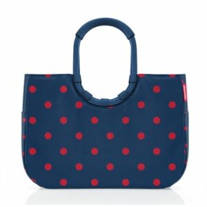 reisenthel® loopshopper L frame mixed dots red