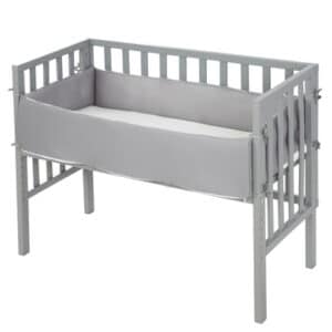 roba Beistellbett 2in1 Taupe inkl. Matratze