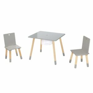 roba Sitzgruppe mit Aufbewahrungsnetz grau