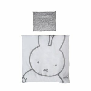 roba Wiegenbettwäsche 2-teilig Miffy® 80 cm x 80 cm