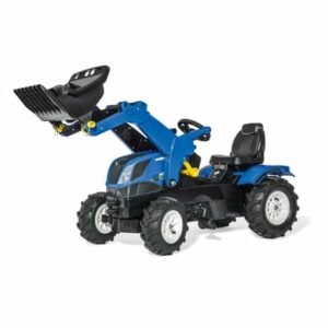 rolly®toys Kindertraktor rollyFarmtrac New Holland mit rollyTrac Lader und rollyAir Tyres 611270