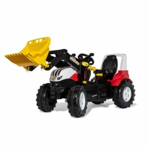 rolly®toys Kindertraktor rollyFarmtrac Premium II Steyr - rollyTrac Lader