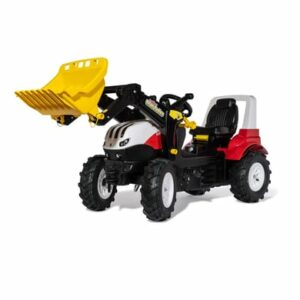 rolly®toys Kindertraktor rollyFarmtrac Premium II Steyr - rollyTrac Lader