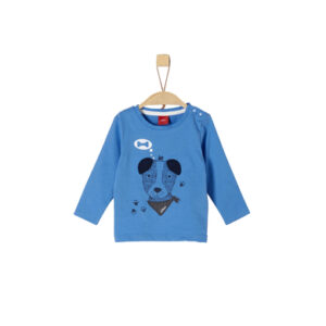 s.Oliver Boys Langarmshirt blue dog