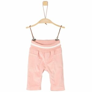 s.Oliver Girls Cordhose pink mit weißem Bund