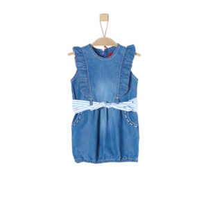 s.Oliver Girls Kleid blue denim non stretch