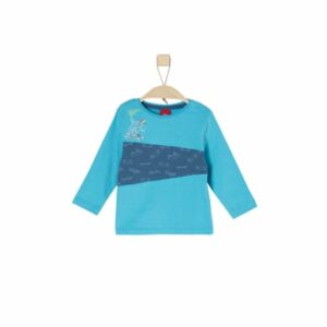 s.Oliver Girls Langarmshirt turquoise