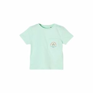 s.Oliver T-Shirt Brustasche türkis
