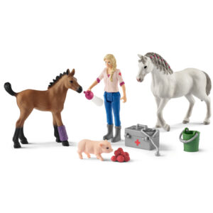 schleich® Arztbesuch bei Stute und Fohlen 42486