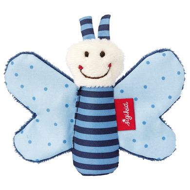 sigikid® Greifring Knister-Schmetterling blau Red Stars Collection