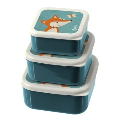 sigikid® Snackboxen 3er Set Fuchs