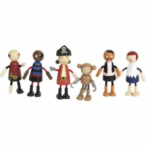 small foot® Biegepuppen Piraten Figuren