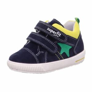 superfit Boys Halbschuhe Moppy blau/gelb (mittel)