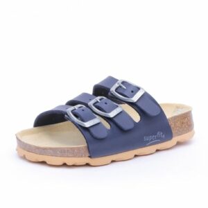 superfit Boys Hausschuh ocean Fußbettpantoffel