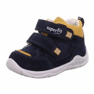 superfit Halbschuh Universe blau/gelb