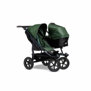 tfk Geschwisterwagen Duo 2 mit Luftrad-Set Olive