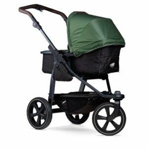 tfk Kombikinderwagen Mono 2 mit Luftkammer Radset olive